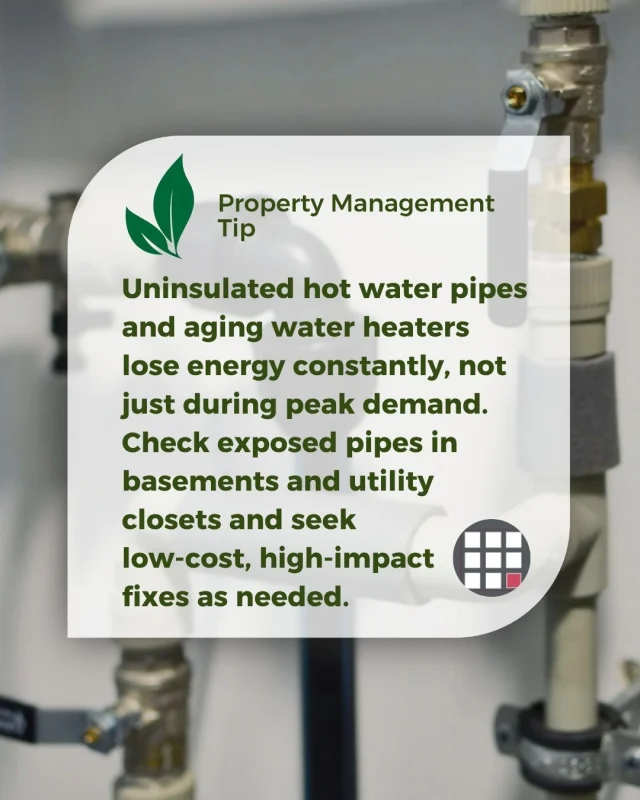 🍂 Low-cost, High-impact Way to Winterize your Property

🚰 Insulate Exposed Pipes
Uninsulated pipes in basements, utility closets, and crawl spaces can bleed energy constantly. A quick insulation pass prevents costly freeze-thaw damage and heat loss. 

What fall prep projects are top of mind for your community this season?

If you have any questions or require assistance regarding your property management needs, please reach out to Crowninshield Management. Our dedicated team of professionals can provide comprehensive information, answer your inquiries, and discuss how our services can best support you.

#PropertyManagement #CrowninshieldManagement #HOAmanagement #CommunityAssociation #FallMaintenance #FacilityManagement #PropertyManagerTips #RealEstateManagement #BuildingMaintenance #HOABoard
